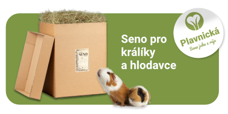 Seno pro králíky a hlodavce